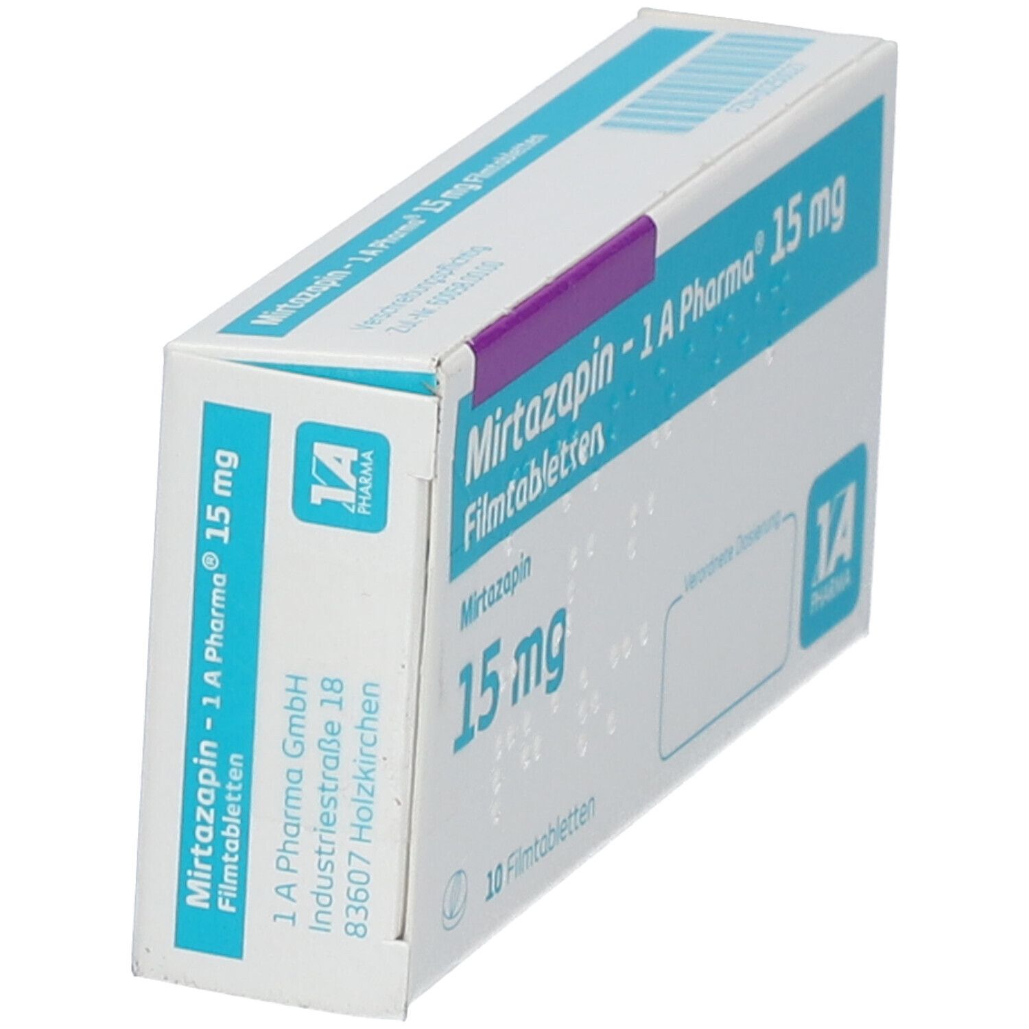 Mirtazapin-1A Pharma 15 mg Filmtabletten 10 St