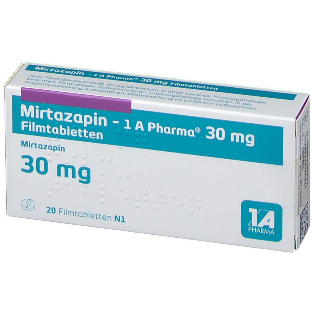 Mirtazapin 1A Pharma® 30Mg
