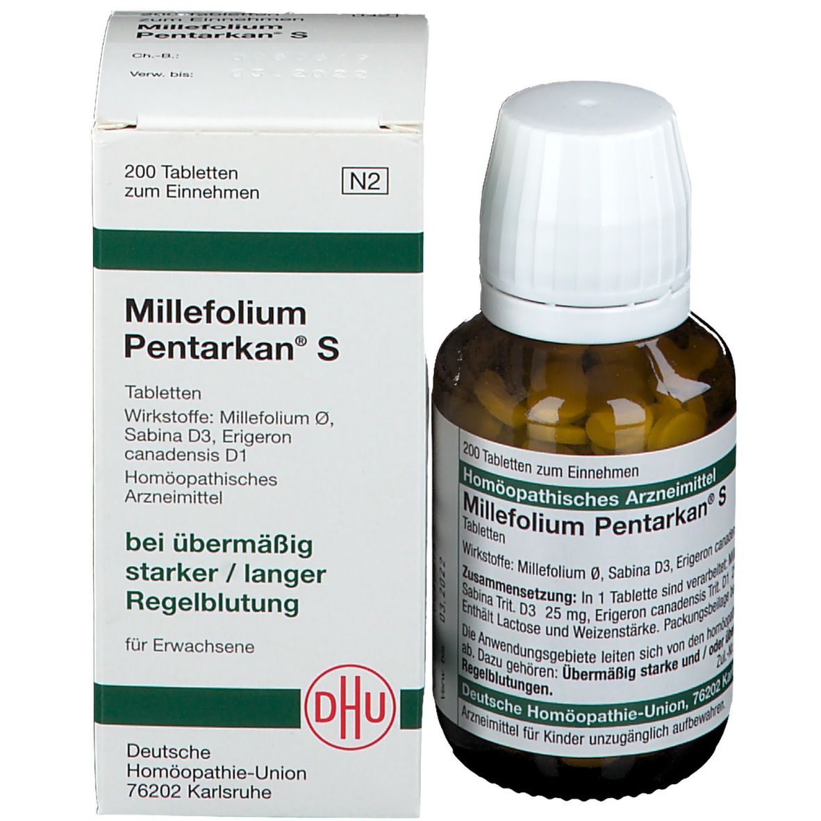 Millefolium Pentarkan S Tabletten