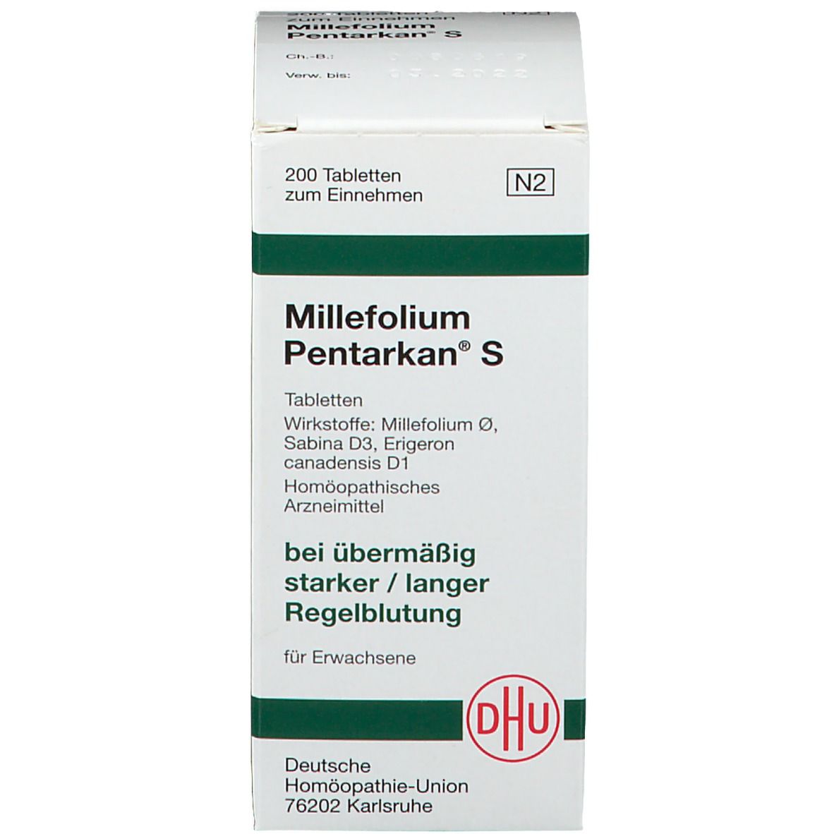 Millefolium Pentarkan S Tabletten