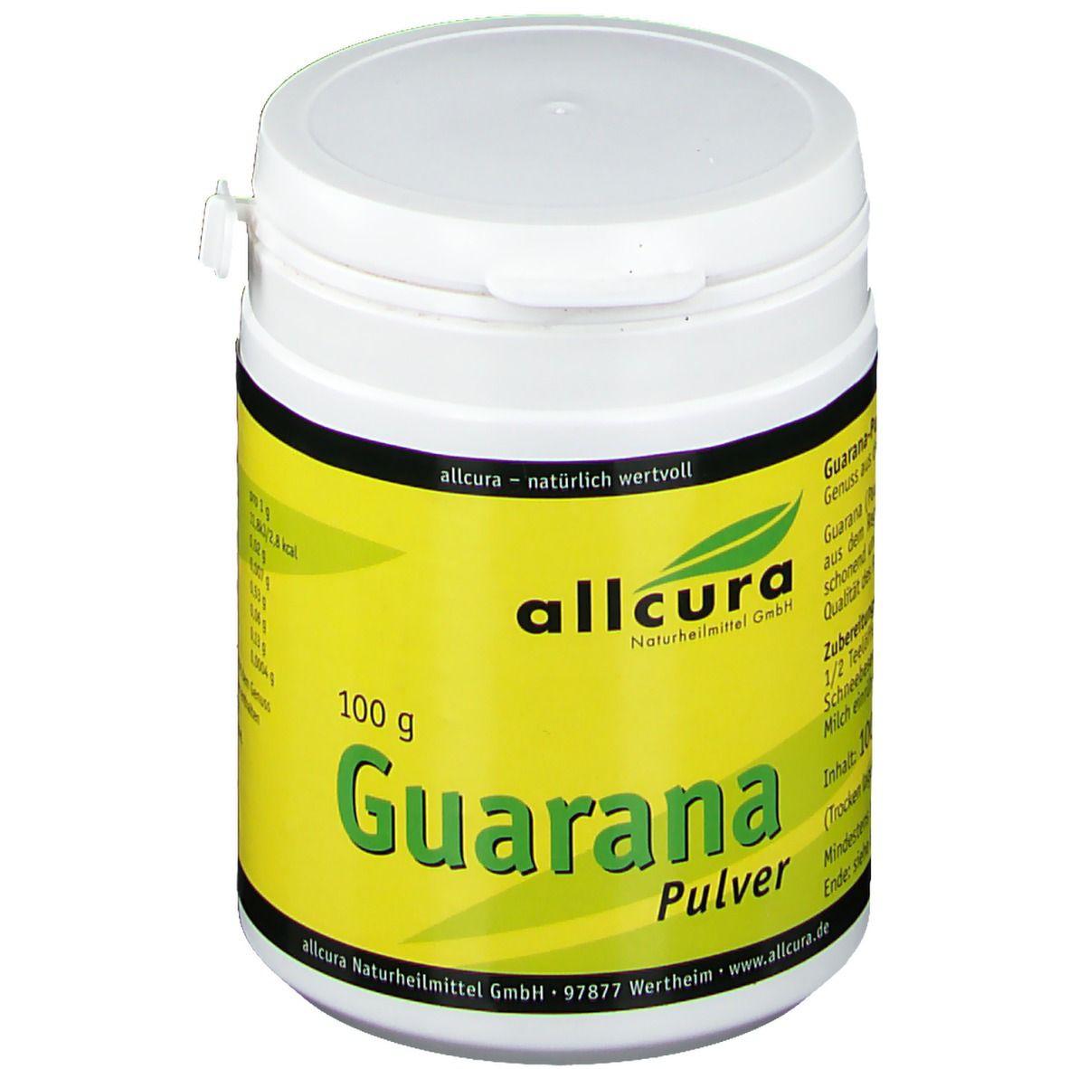allcura Guarana Pulver