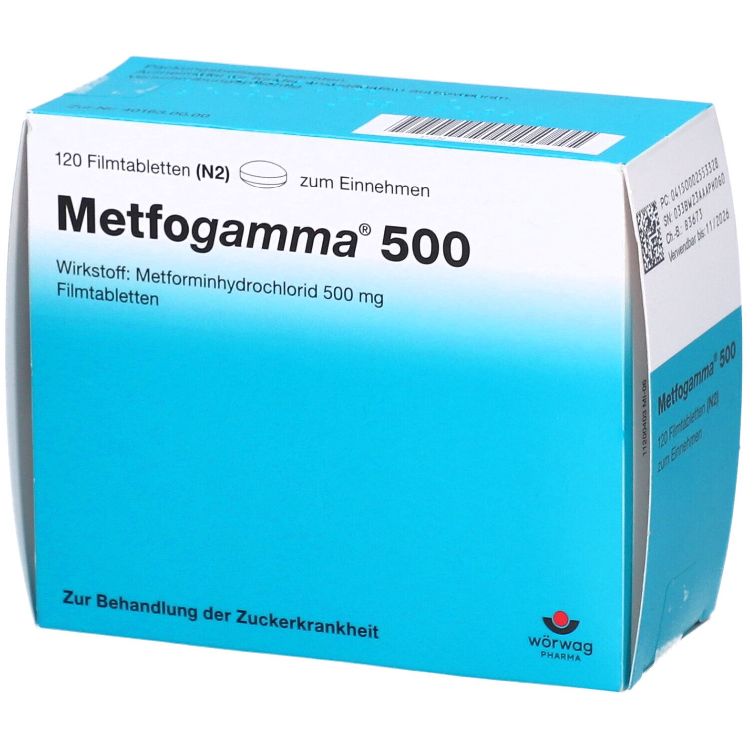 Metfogamma 500