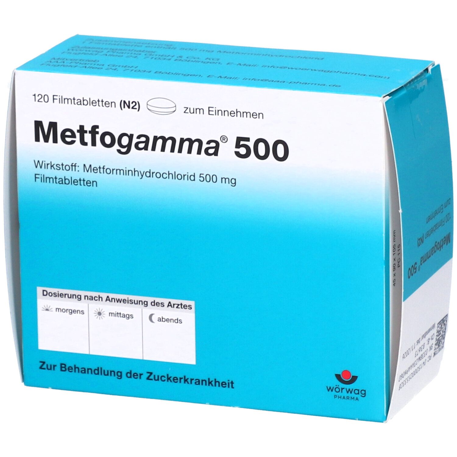 Metfogamma 500