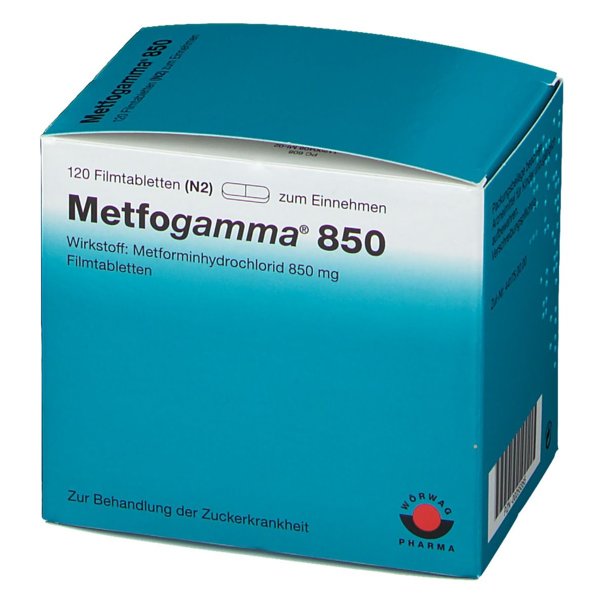 Metfogamma 850
