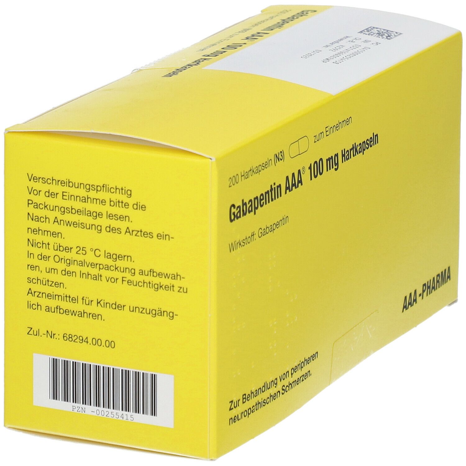 Gabapentin AAA® 100Mg