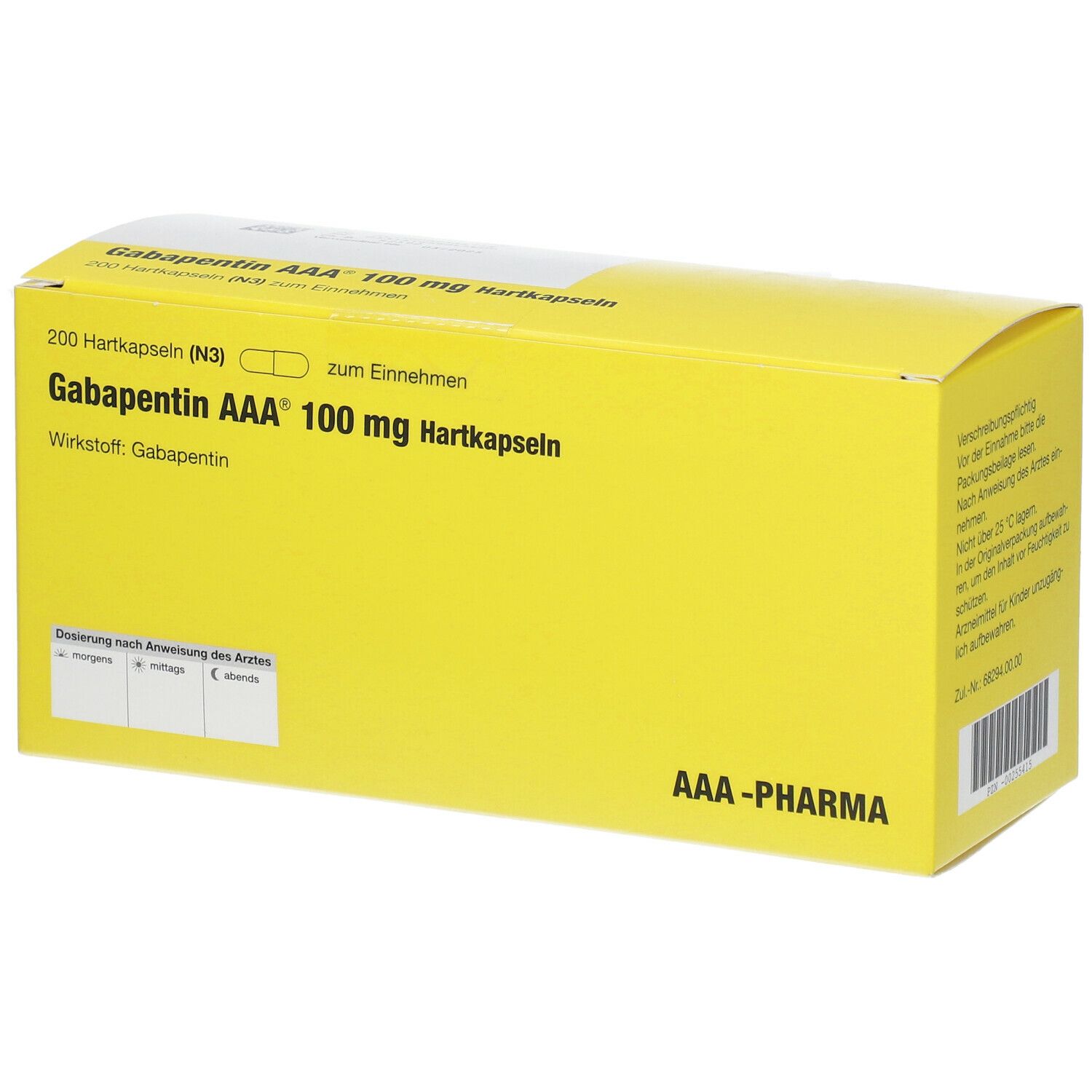 Gabapentin AAA® 100Mg