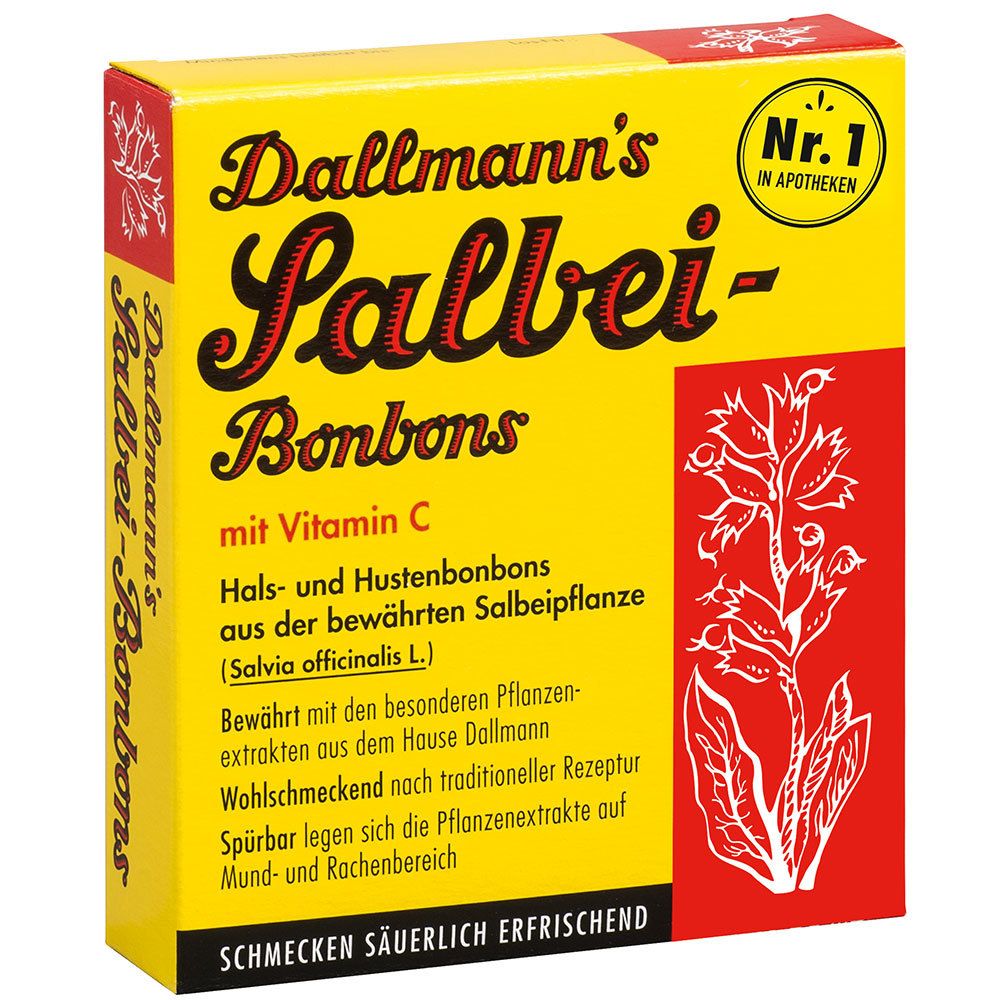 DALLMANNS® Salbeibonbons