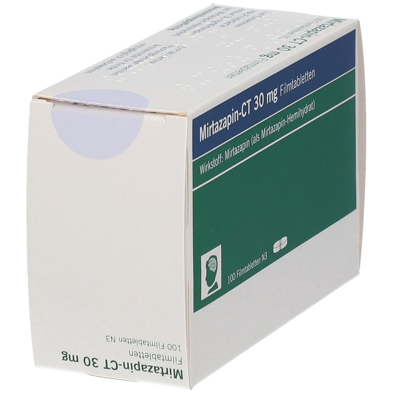 Mirtazapin-Ct 30 mg Filmtabletten 100 St