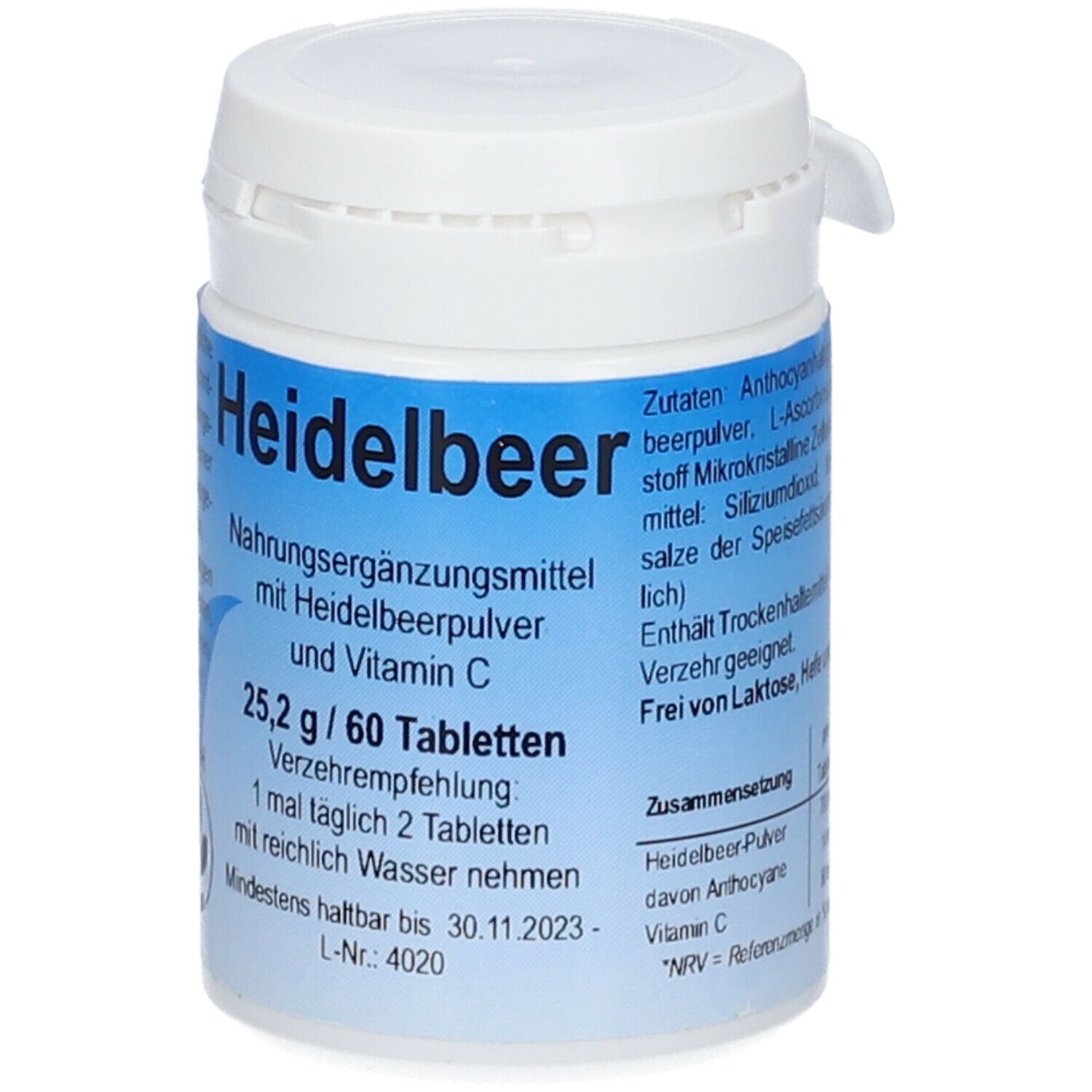 Heidelbeer Tabletten