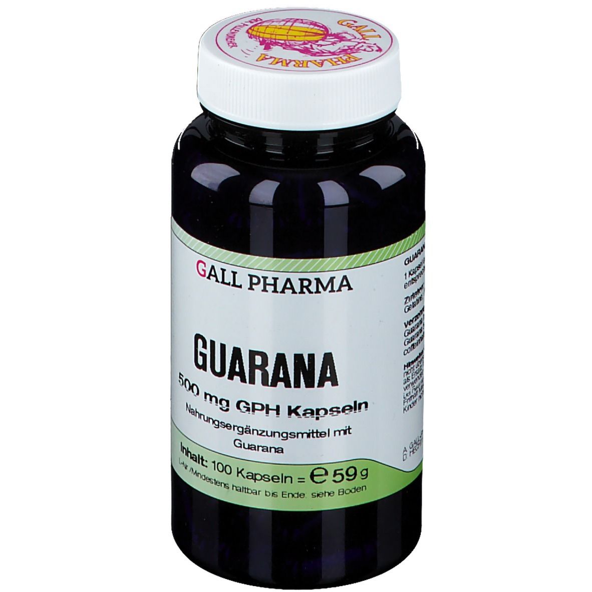 GALL PHARMA Guarana 500 mg GPH Kapseln