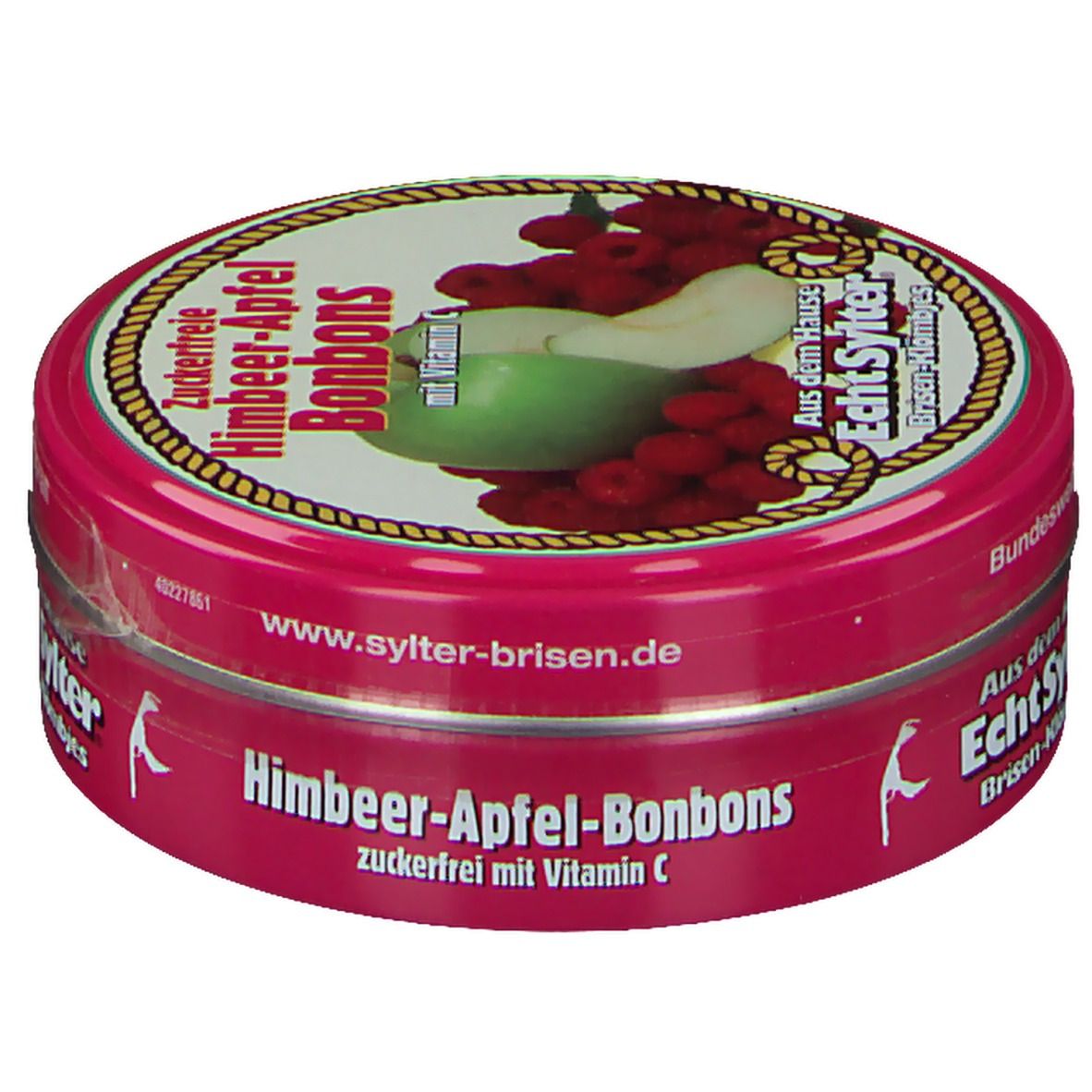 Echt Sylter Bonbons Himbeer-Apfel zuckerfrei