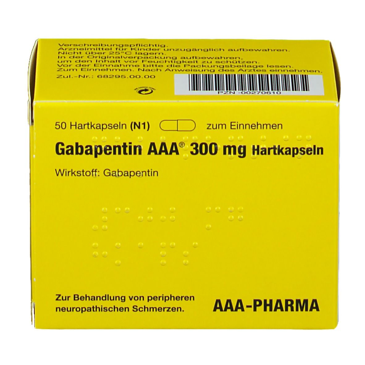 Gabapentin AAA® 300Mg