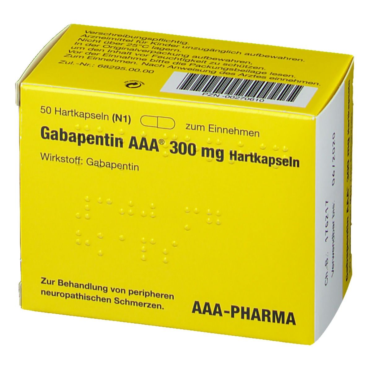Gabapentin AAA® 300Mg