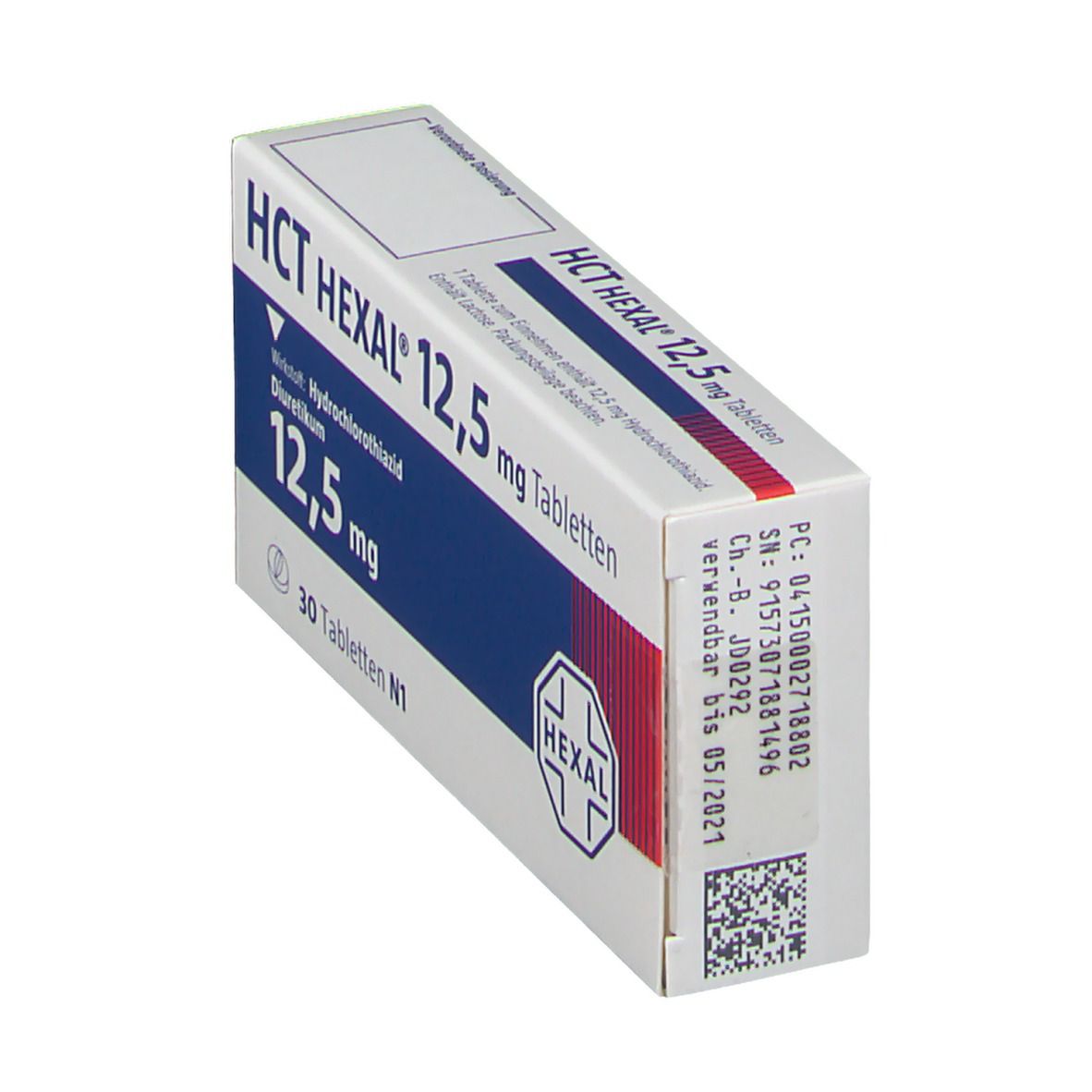 HCT Hexal 12,5 mg Tabletten 30 St