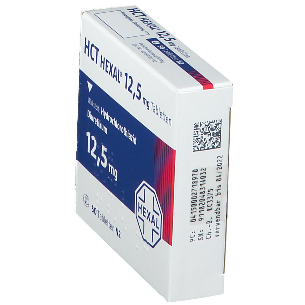 HCT HEXAL® 12,5 mg