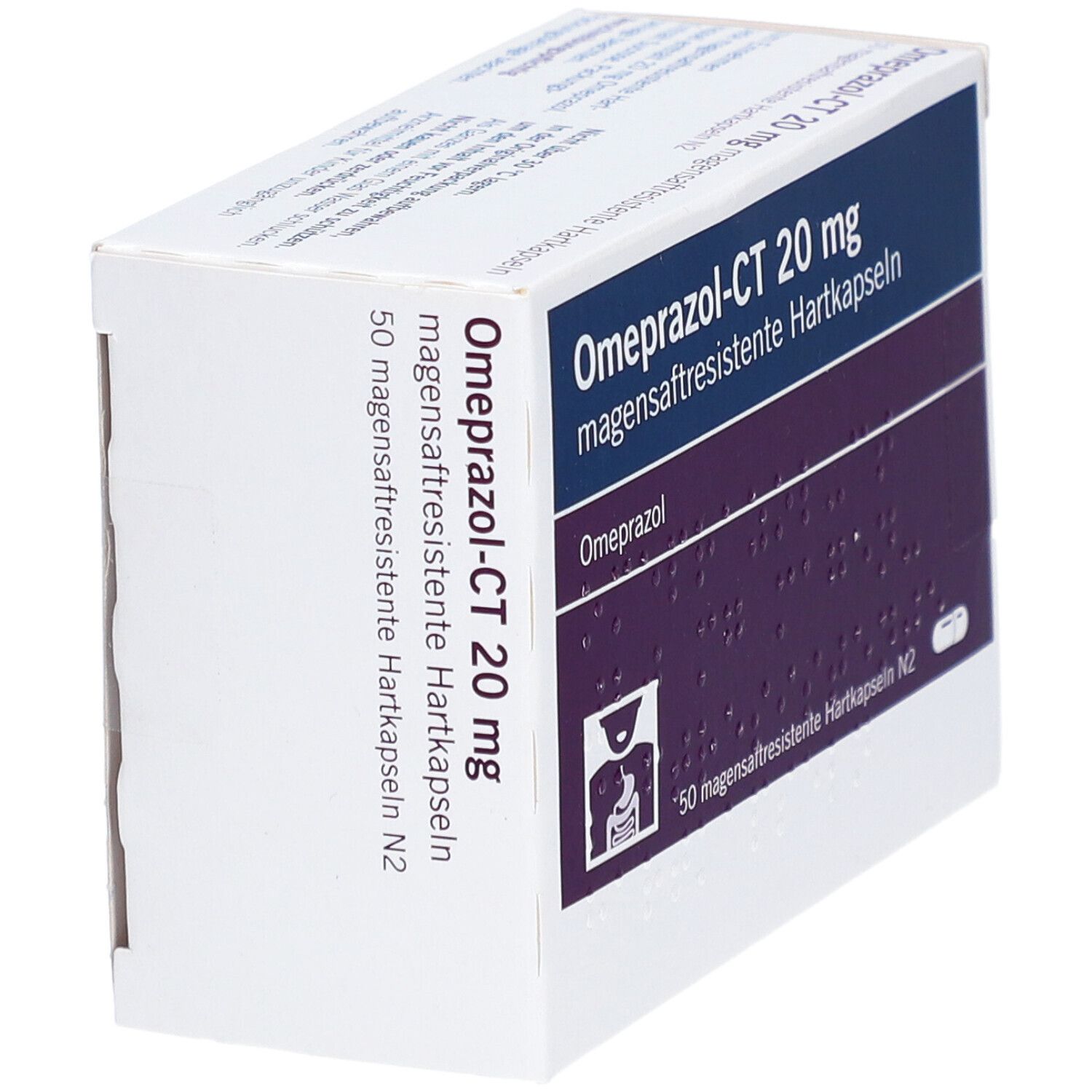 Omeprazol-Ct 20 mg Hartkapseln magensaftres. 50 St Kapseln magensaftresistent