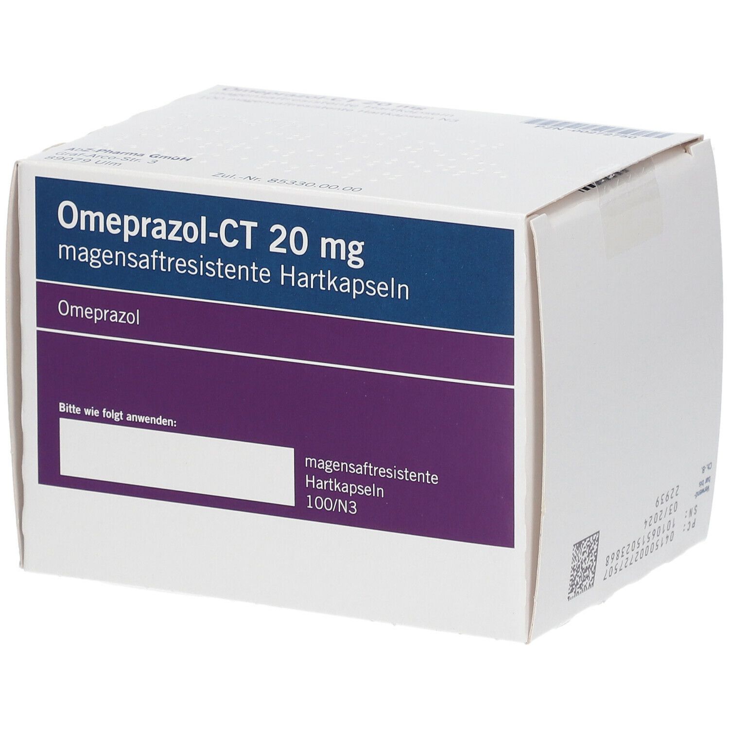 Omeprazol - Ct 20Mg a