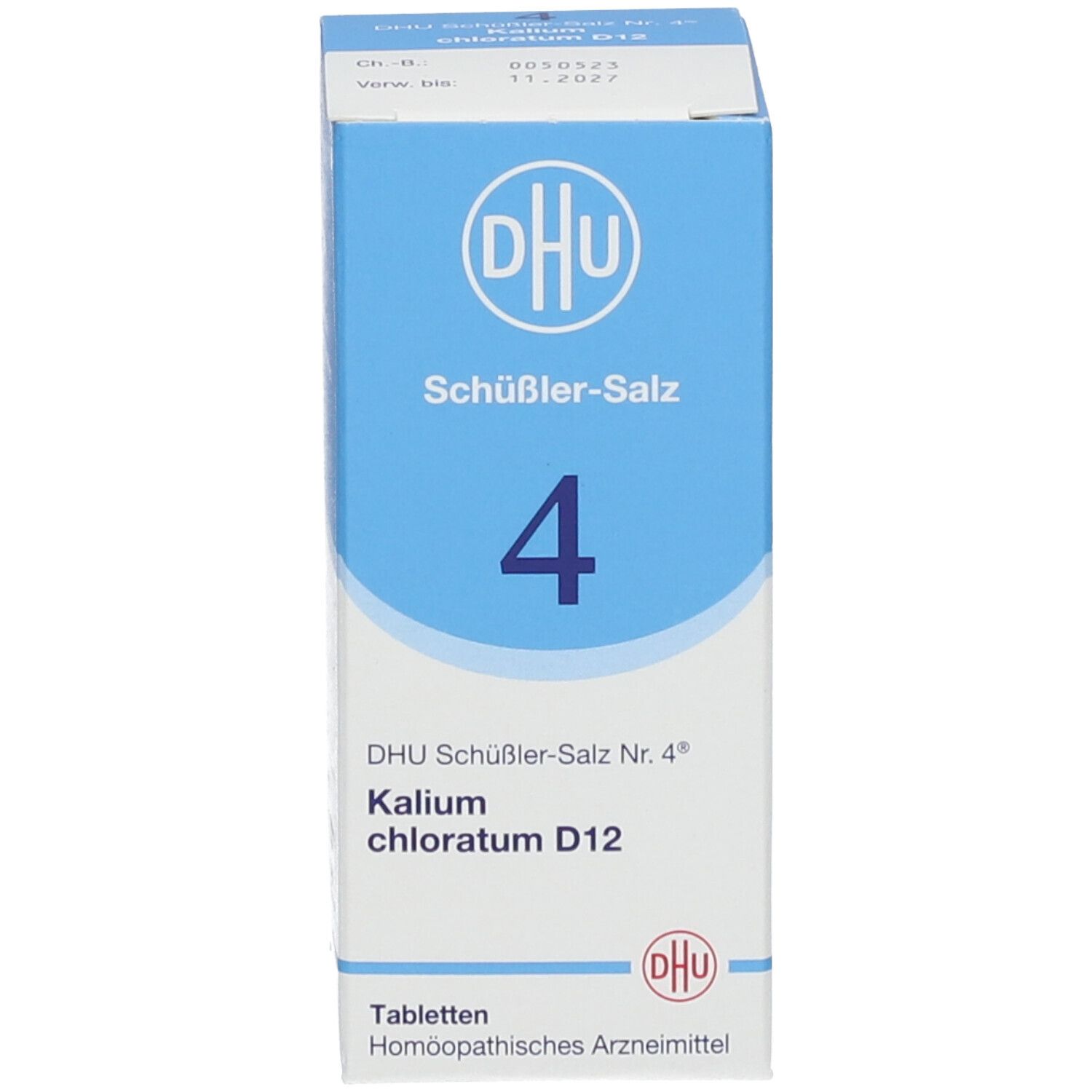 DHU Schüßler-Salz Nr. 4® Kalium chloratum D12