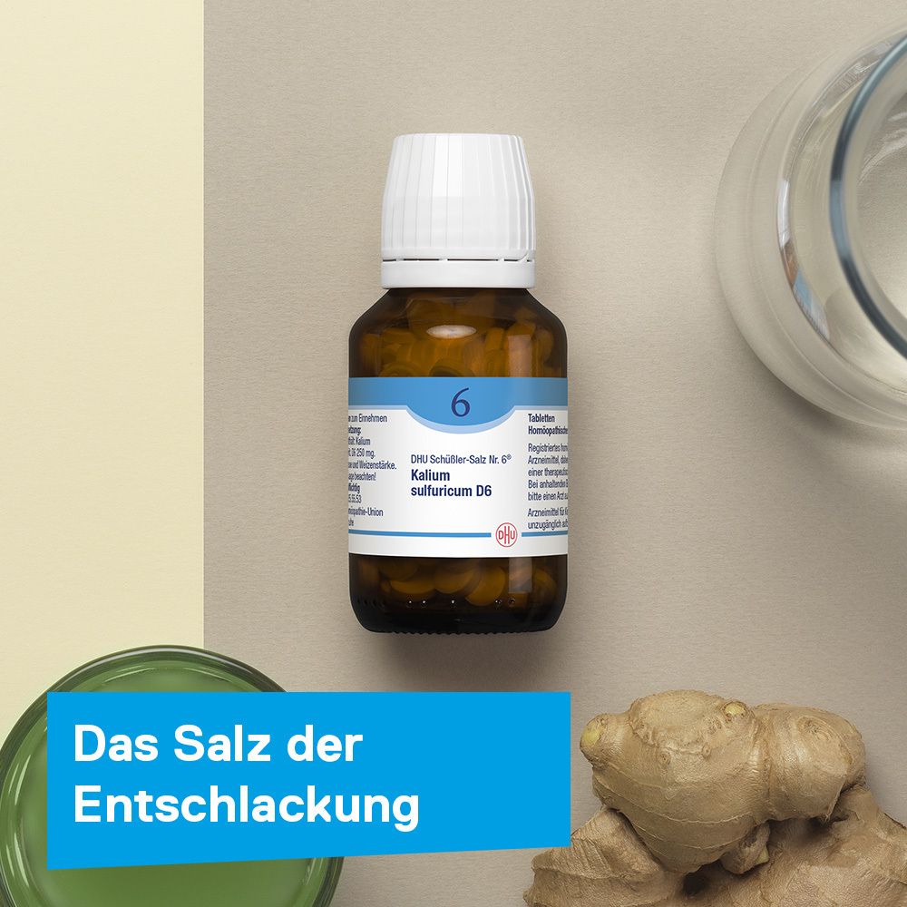 DHU Schüßler-Salz Nr. 6 Kalium sulfuricum D6 Tabletten