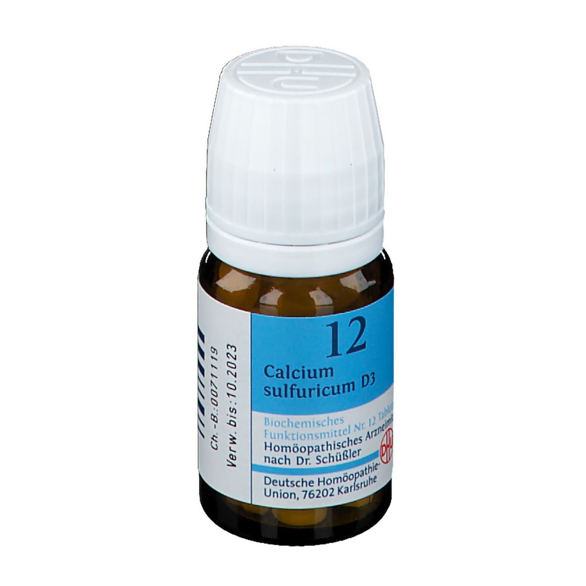 Biochemie 12 Calcium sulfuricum D3