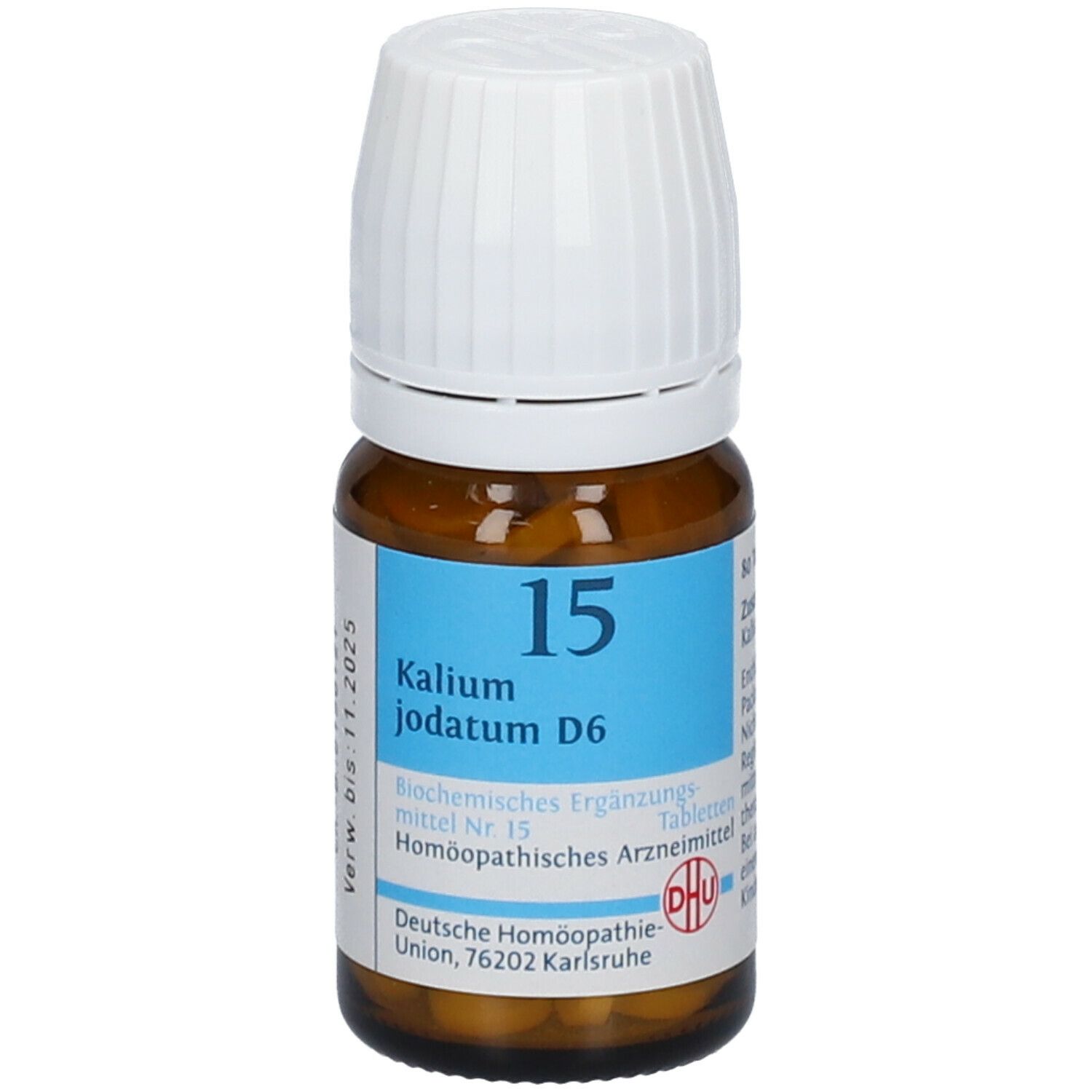 DHU Biochemie 15 Kalium jodatum D6