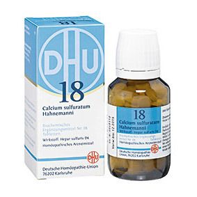 DHU Biochemie 18 Calcium sulfuratum D6