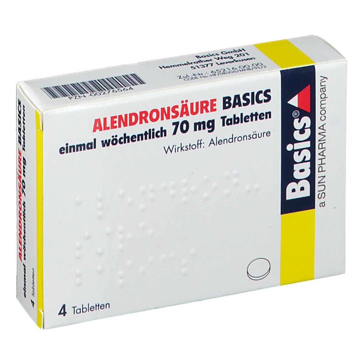 ALENDRONSÄURE BASICS 70 mg