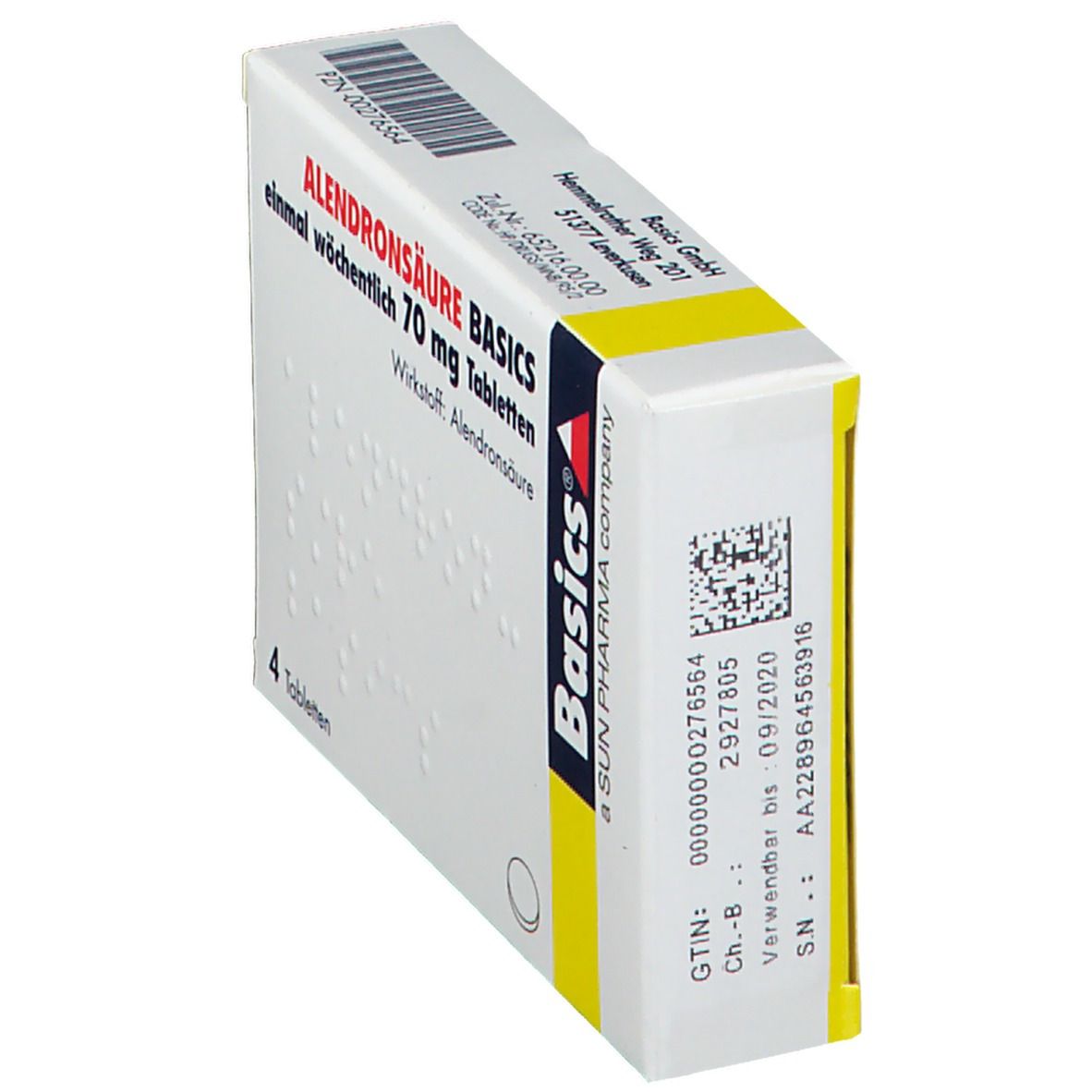 ALENDRONSÄURE BASICS 70 mg