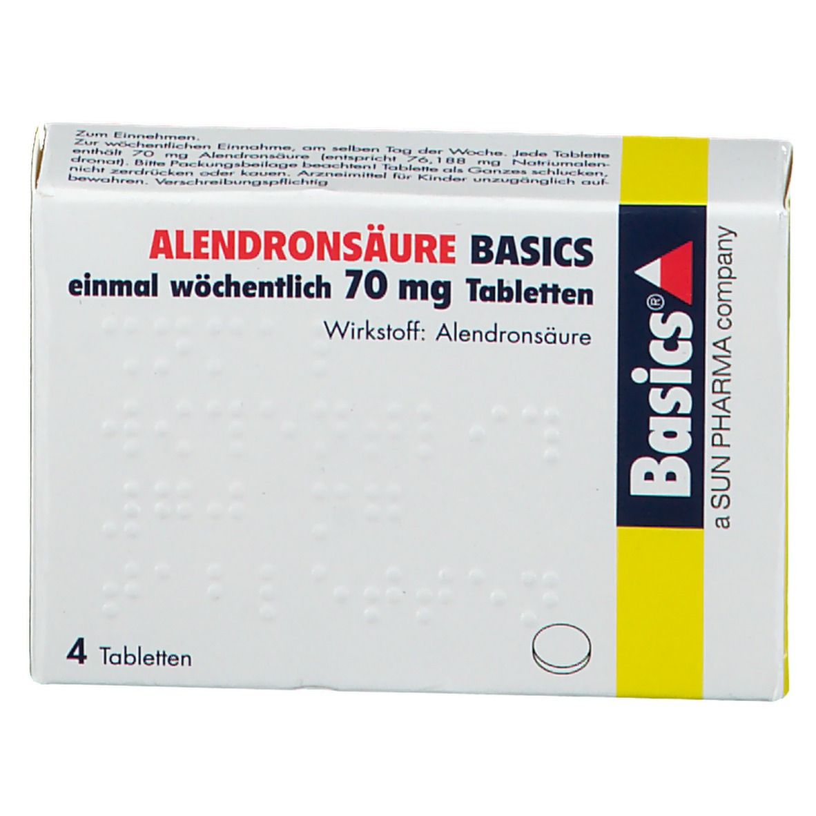 ALENDRONSÄURE BASICS 70 mg