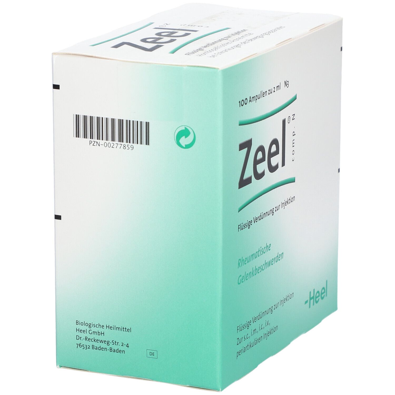 Zeel comp.N Ampullen 100 St