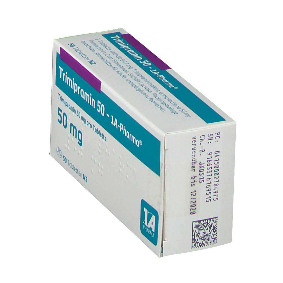 Trimipramin 50-1A Pharma Tabletten 50 St