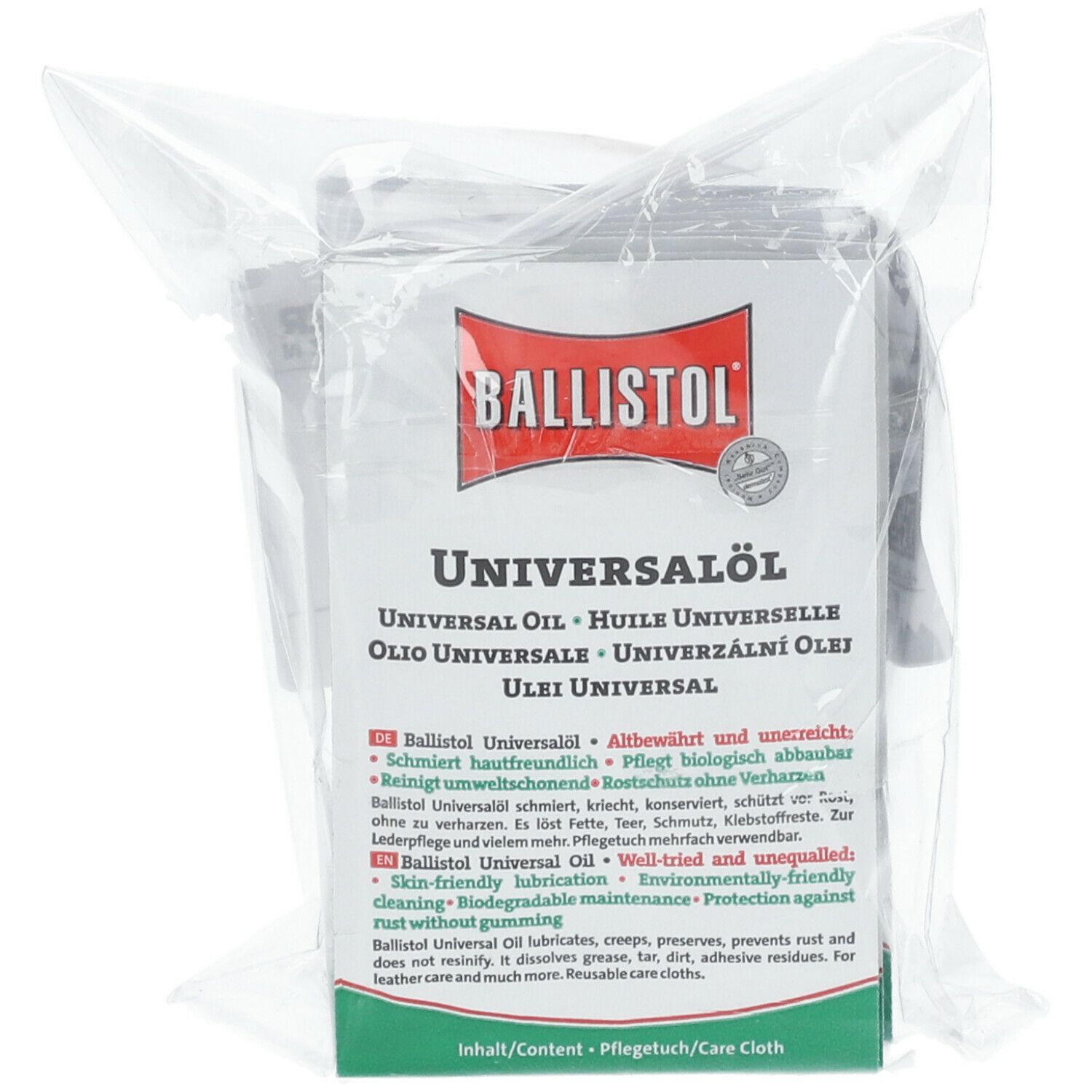 BALLISTOL Öl Tuch 10 Pcs - arzneiprivat