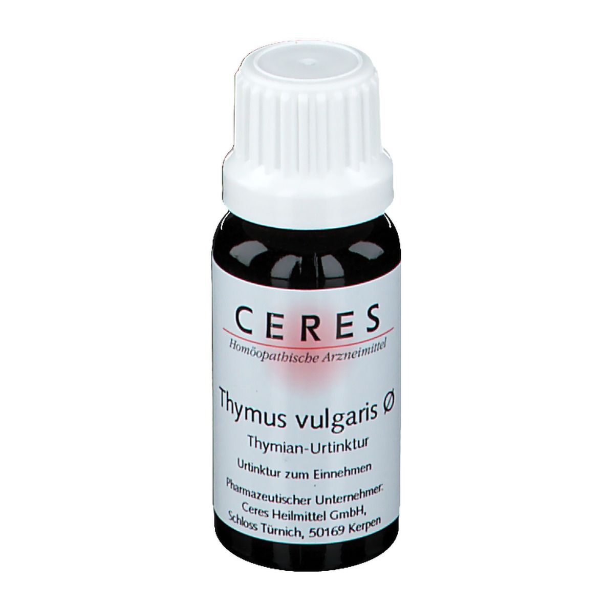 Ceres Thymus vulgaris Urtinktur 20 ml Tropfen