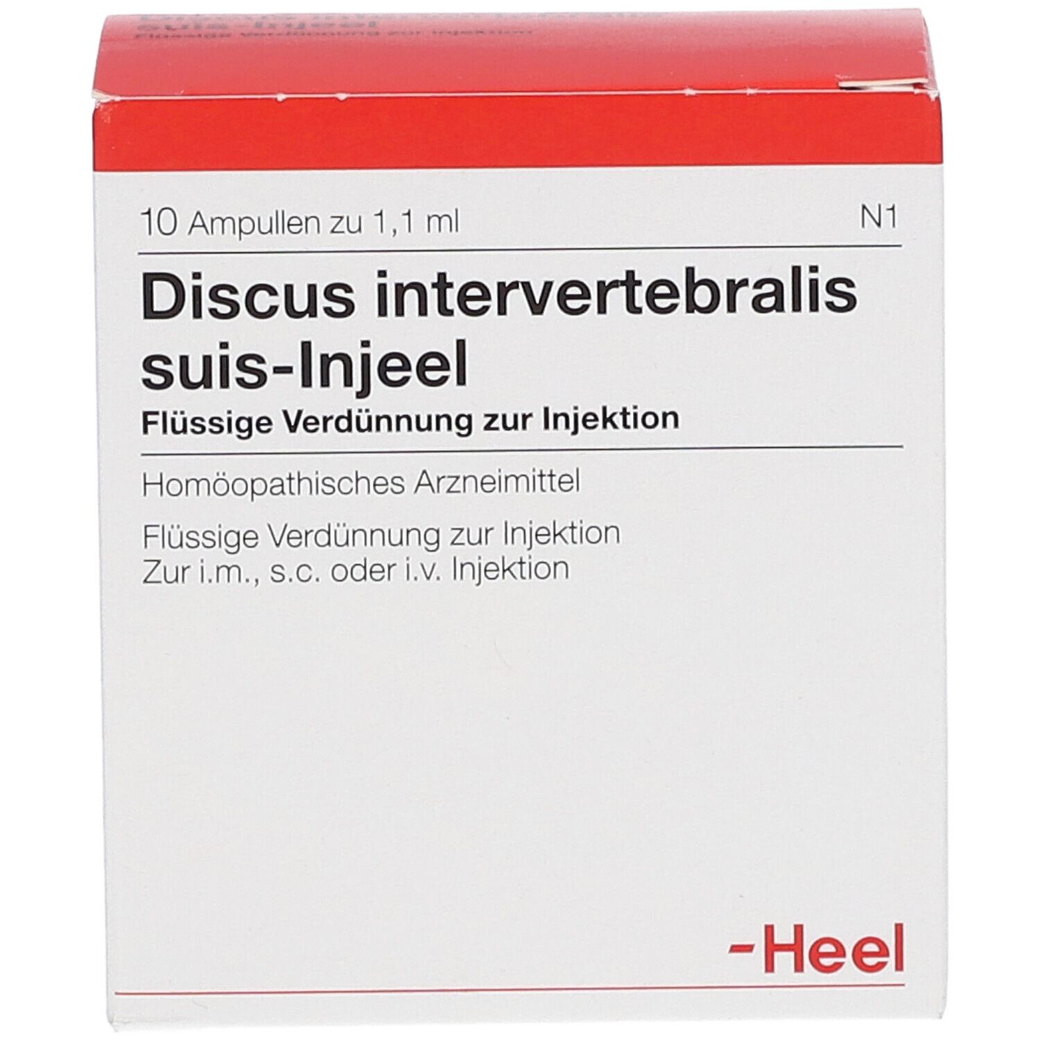 Discus intervertebralis suis-Injeel Ampullen