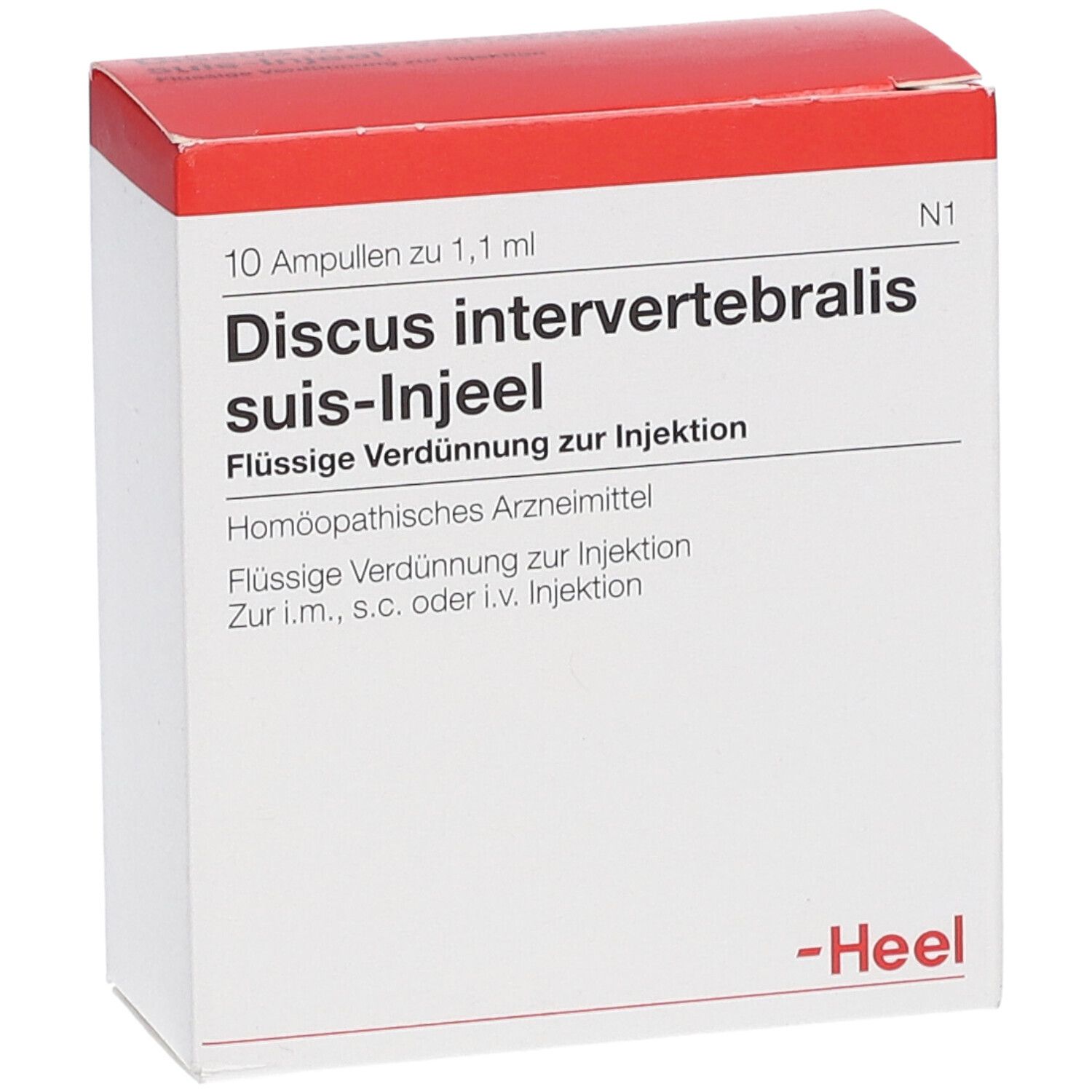 Discus intervertebralis suis-Injeel Ampullen