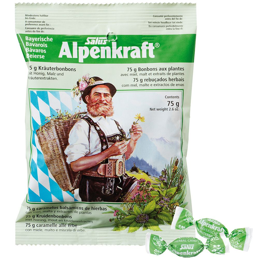 Salus® Bayerische Alpenkraft® Kräuterbonbons