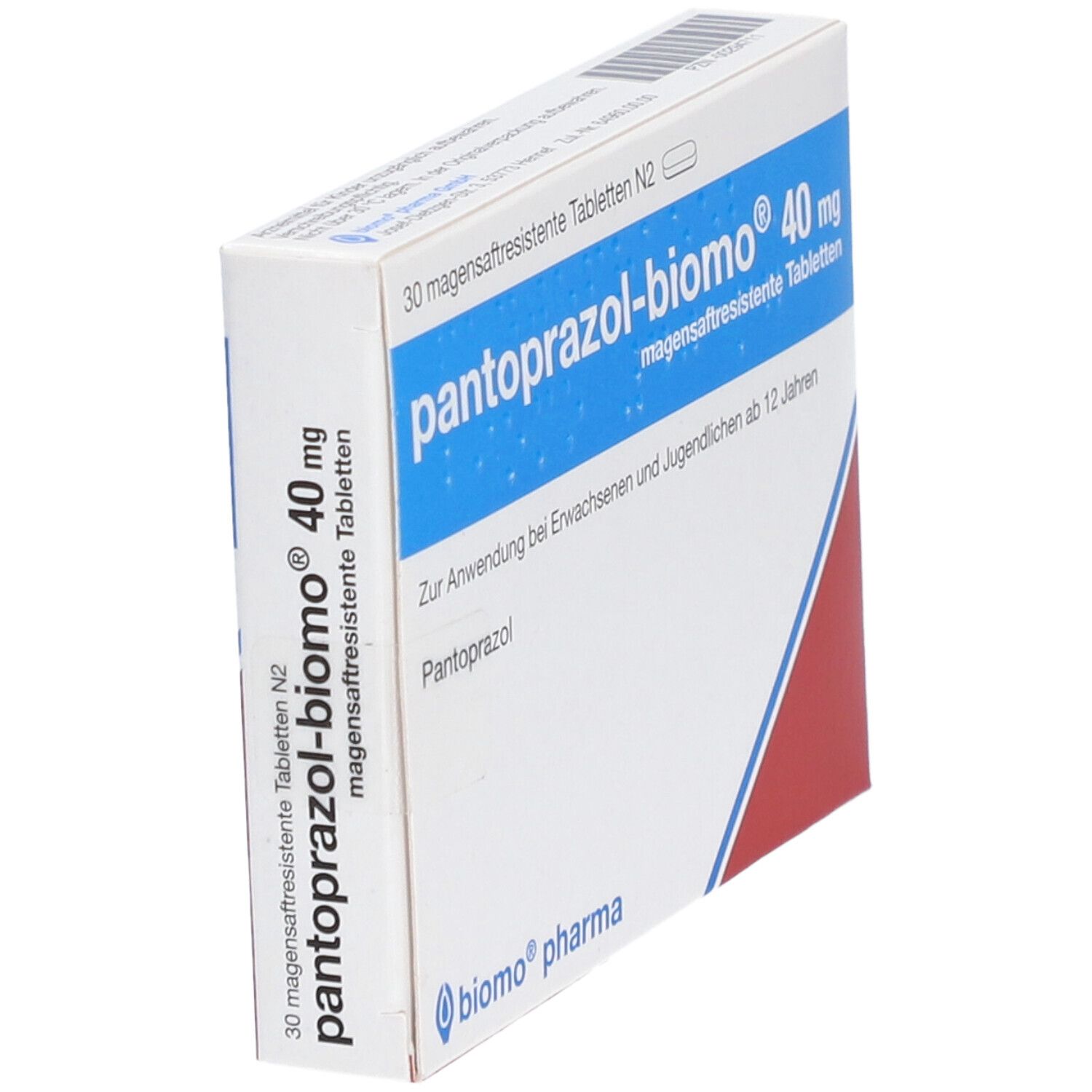 PANTOPRAZOL-biomo 40 mg magensaftres.Tabletten 30 St Tabletten magensaftresistent