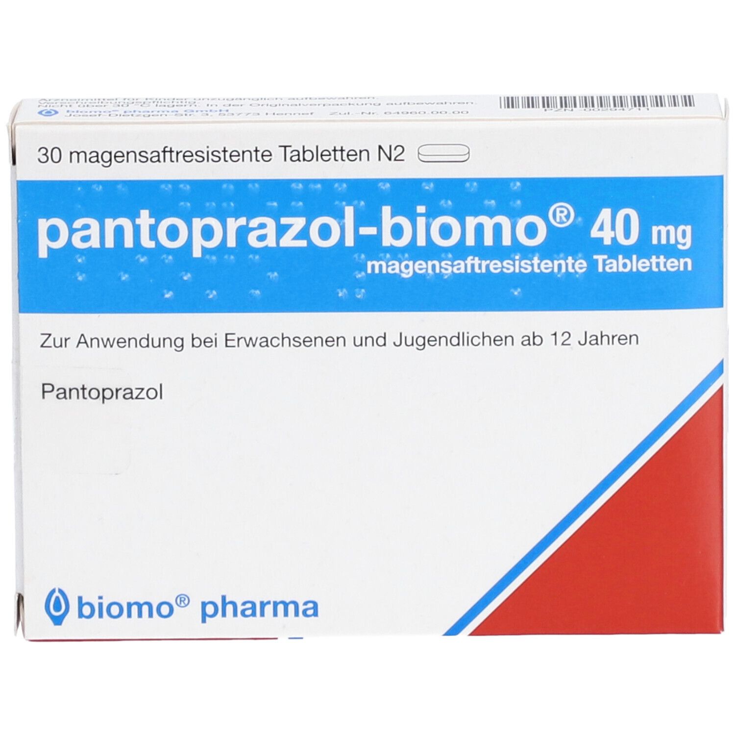 pantoprazol-biomo® 40 mg