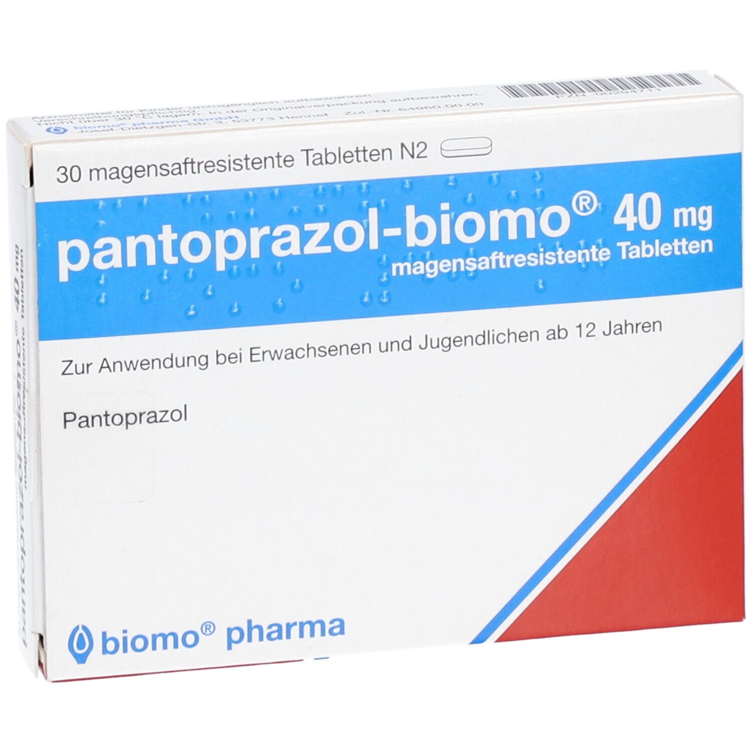 pantoprazol-biomo® 40 mg