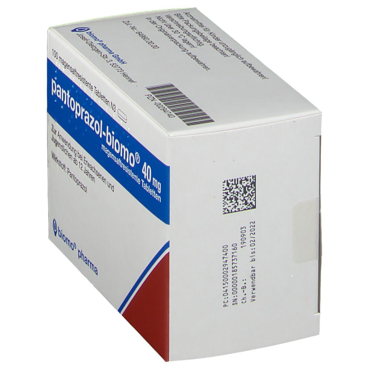 pantoprazol-biomo® 40 mg