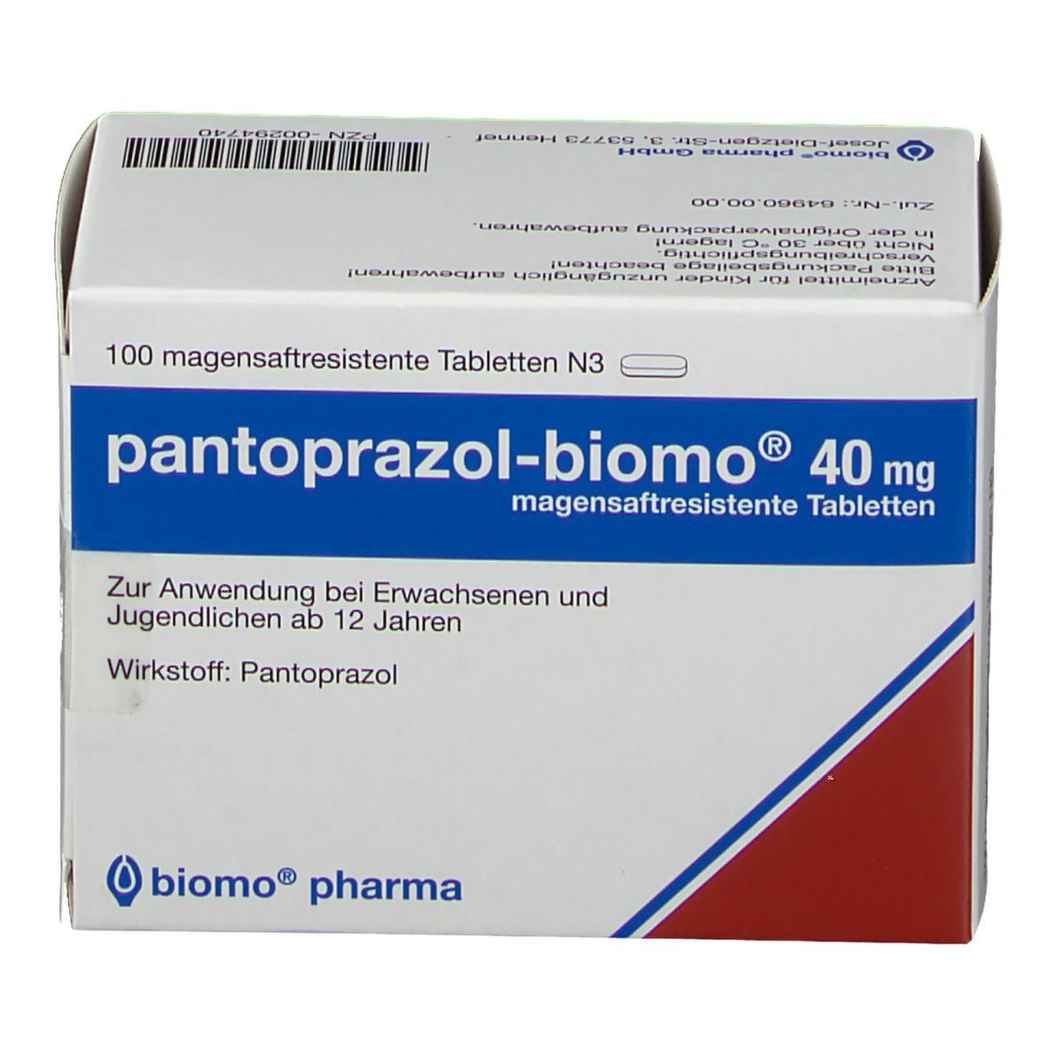 pantoprazol-biomo® 40 mg