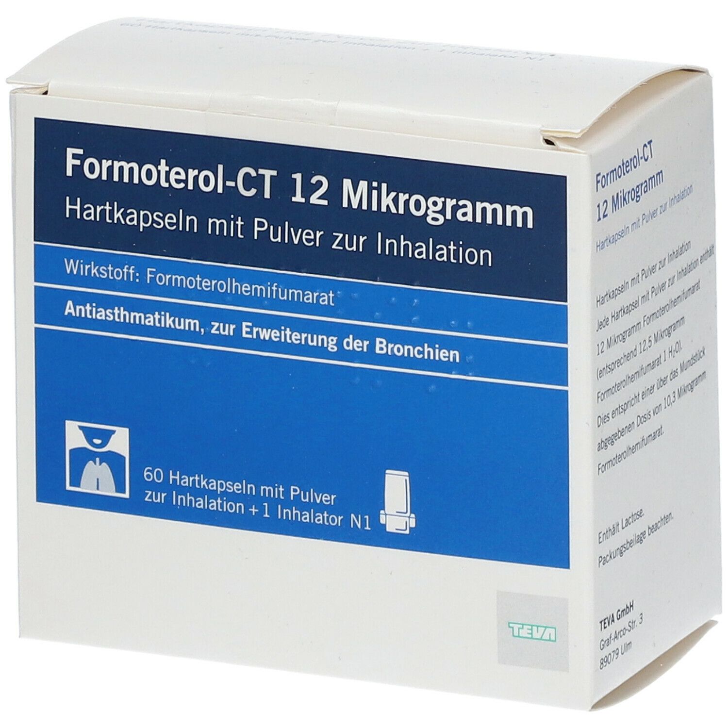 Formoterol-CT 12 µg 180 St mit dem E-Rezept kaufen - SHOP APOTHEKE