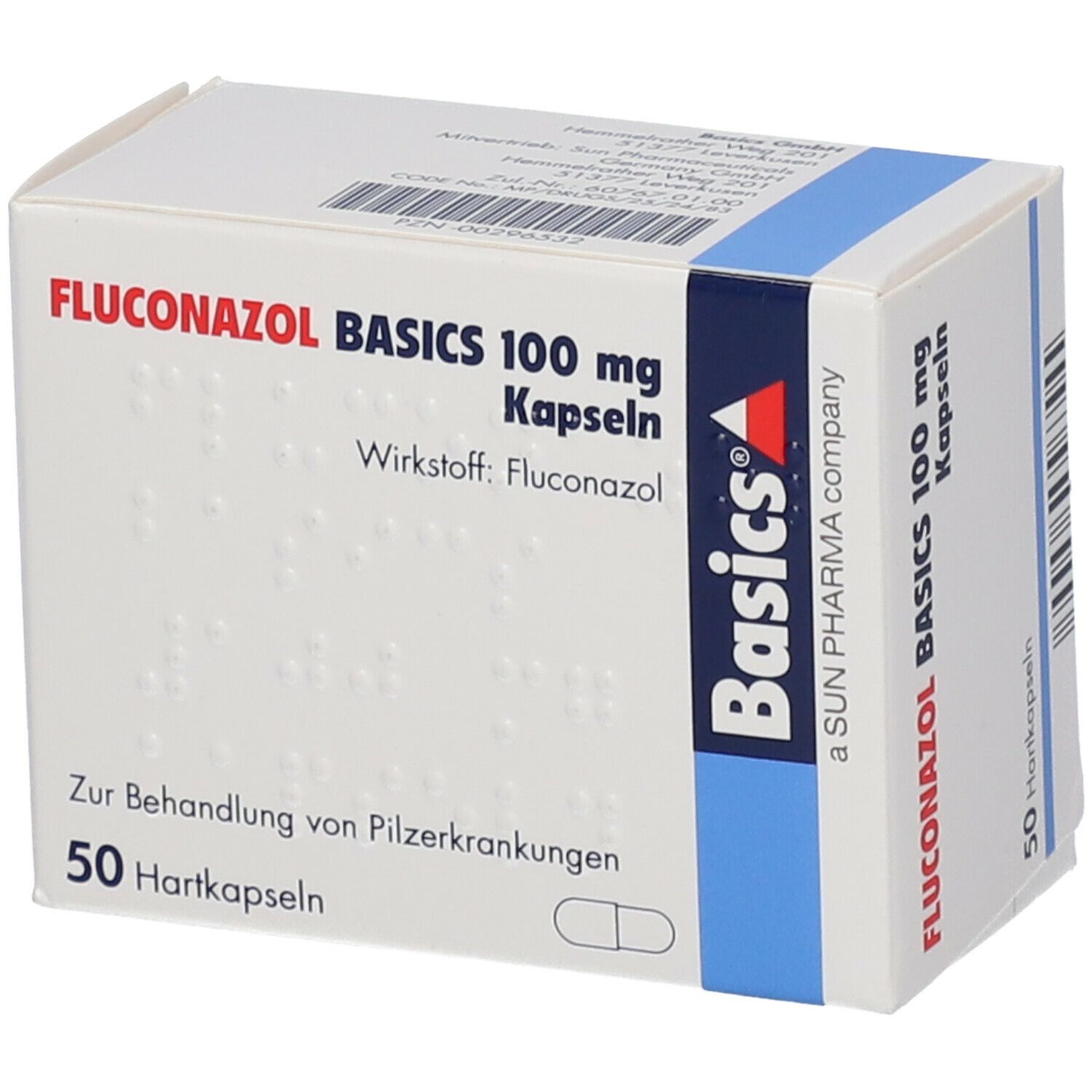 Fluconazol Basics 100 mg Hartkapseln 50 St