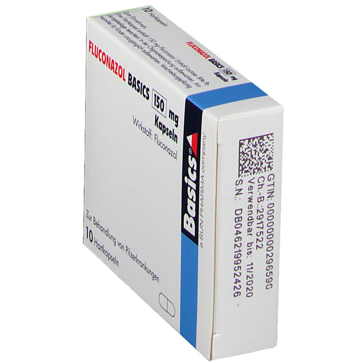 Fluconazol Basics 150 mg Hartkapseln 10 St