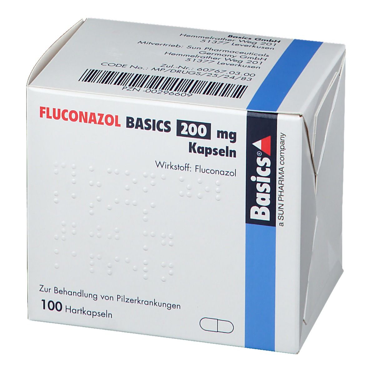FLUCONAZOL BASICS 200 mg