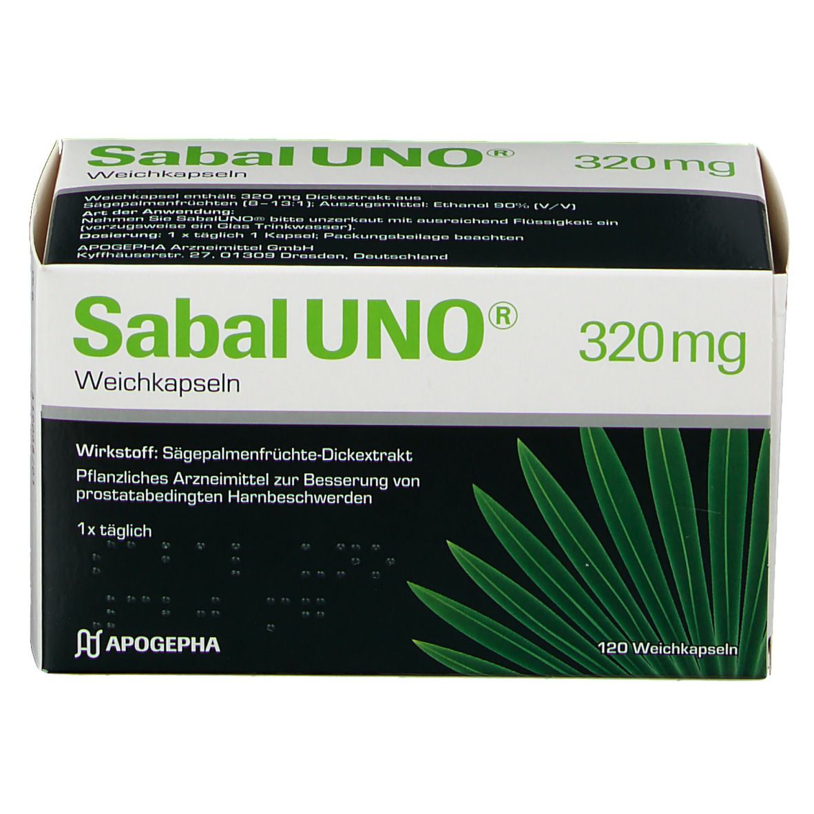 SabalUNO® 320mg Weichkapseln