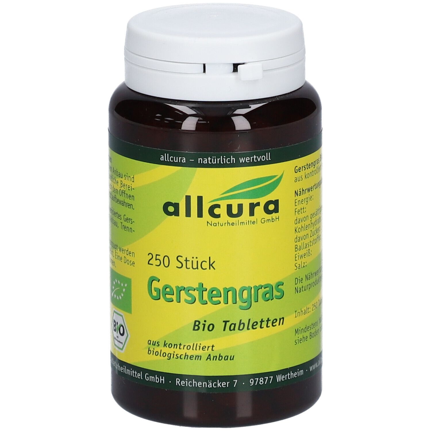 Gerstengras Tabletten Bio