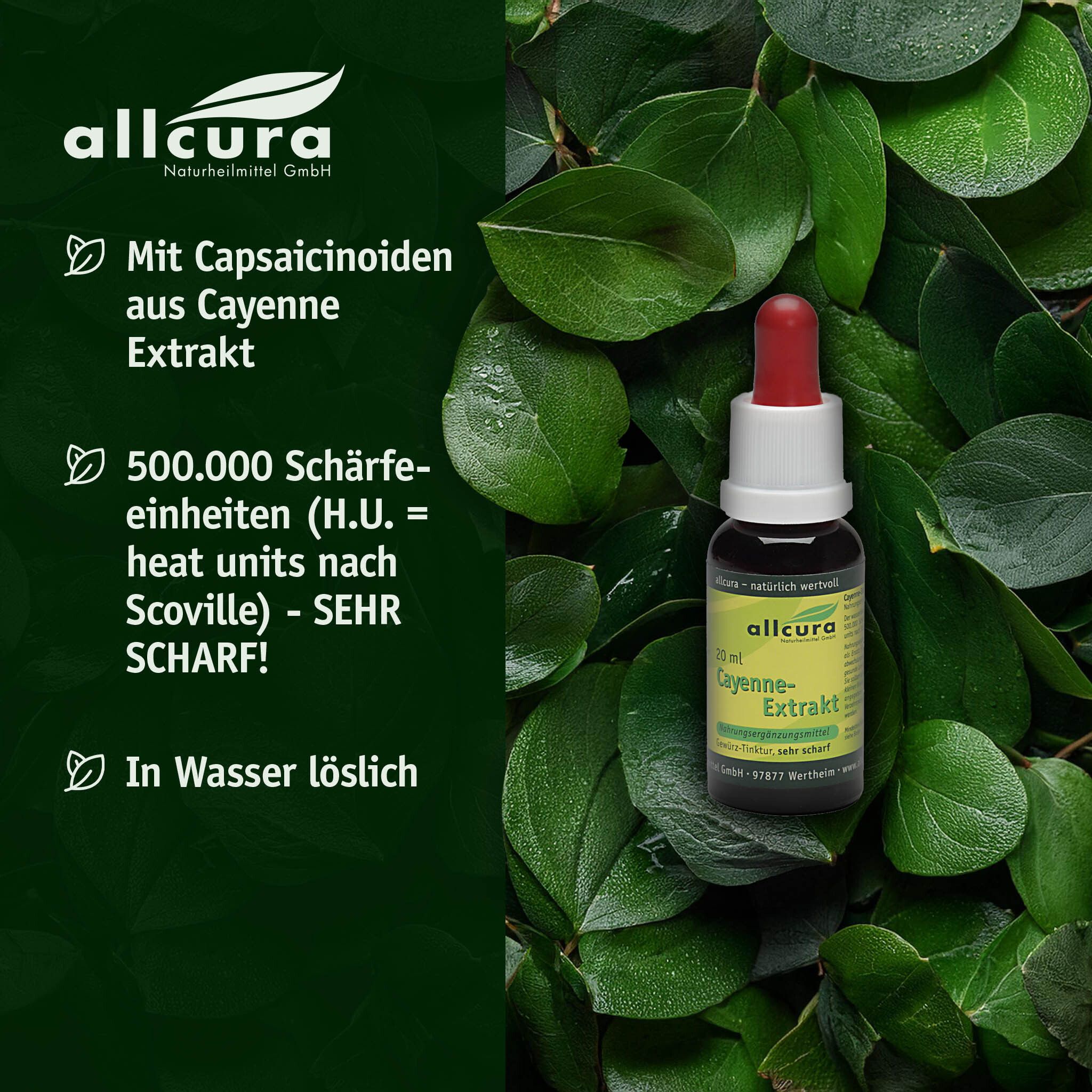 allcura Cayenne-Extrakt