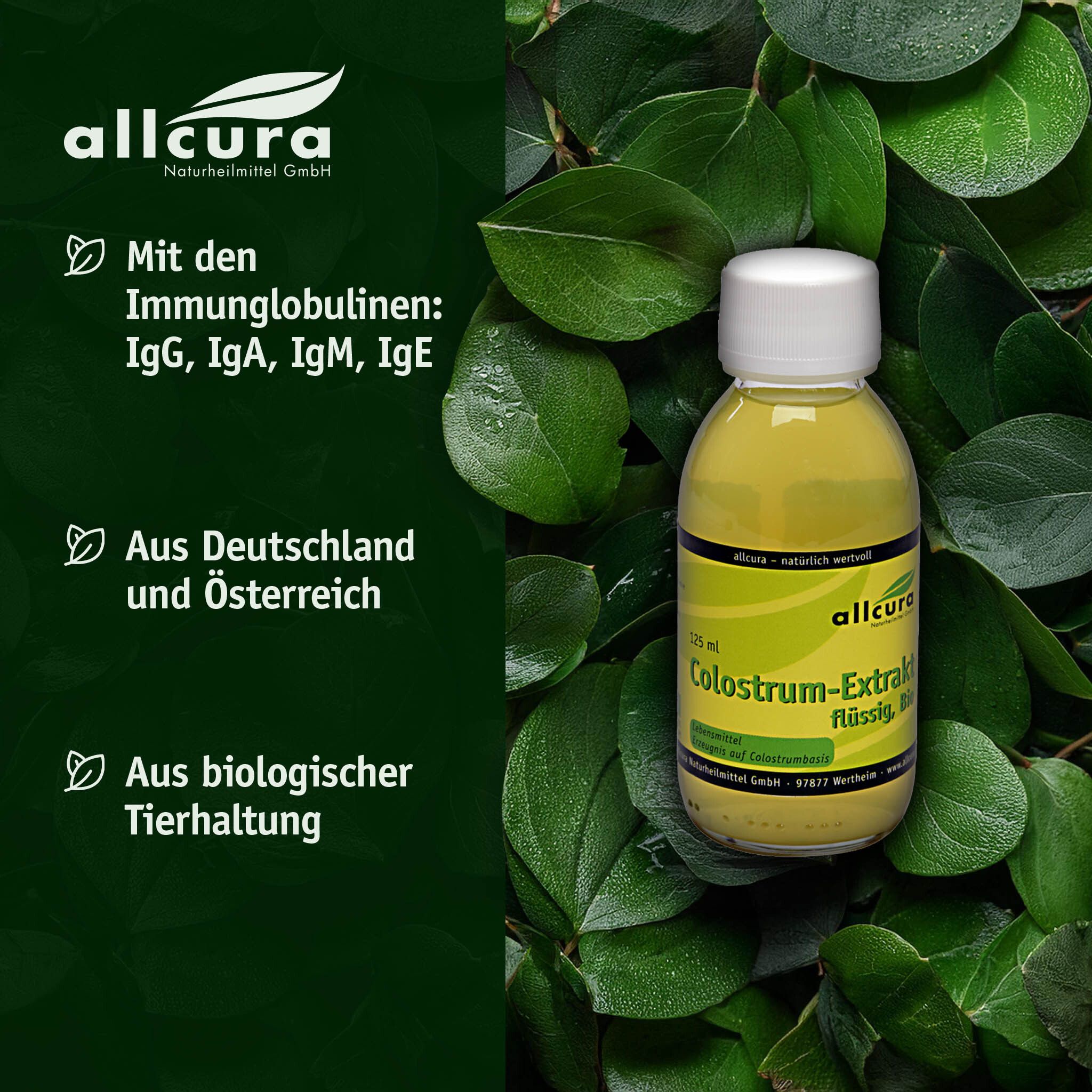 allcura Colostrum-Extrakt flüssig
