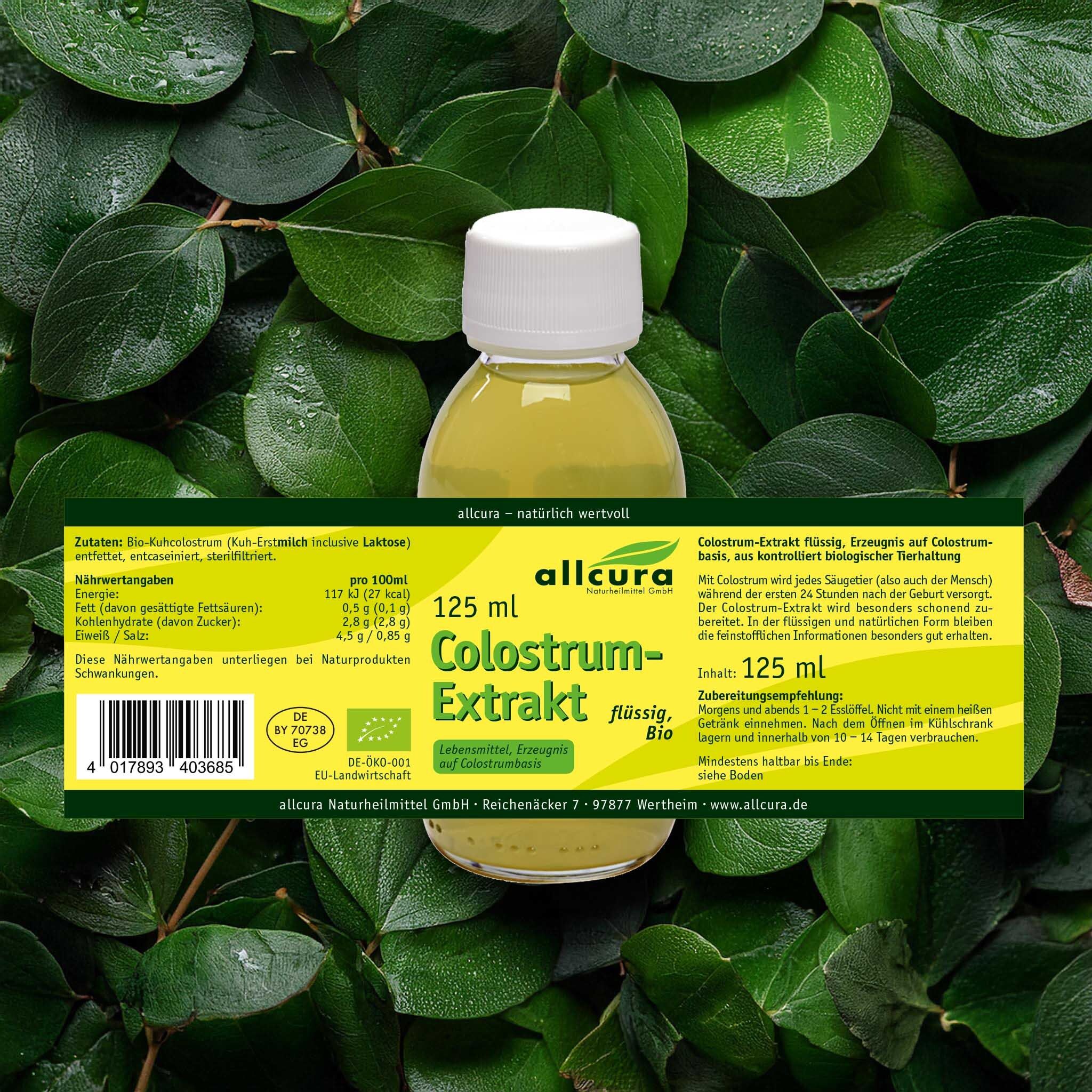 allcura Colostrum-Extrakt flüssig